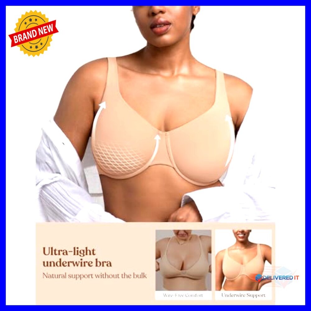 Plus Size Minimizer Bra Full Coverage Seamless Un… - image 5